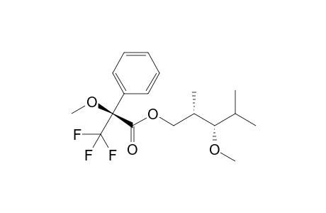 (2S,3S)-3-Methoxy-2,4-dimethylpentyl (2S)-2-Methoxy-2-phenyl-3,3,3-trifluoropropanoate