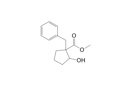 2-(Methoxycarbonyl)-2-benzyl-1-cyclopentanol