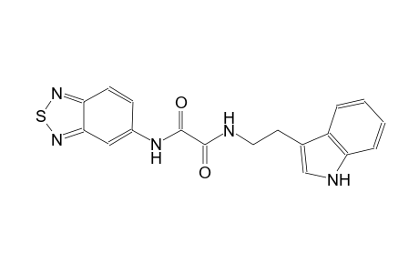 ethanediamide, N~1~-(2,1,3-benzothiadiazol-5-yl)-N~2~-[2-(1H-indol-3-yl)ethyl]-