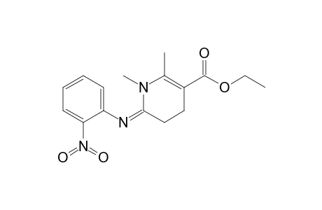 Ethyl 1,2-dimethyl-6-(2-nitrophenylimino)-1,4,5,6-tetrahydropyridine-3-carboxylate