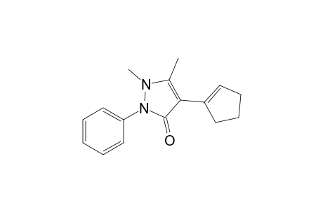 4-(1-cyclopentenyl)-1,5-dimethyl-2-phenyl-3-pyrazolone