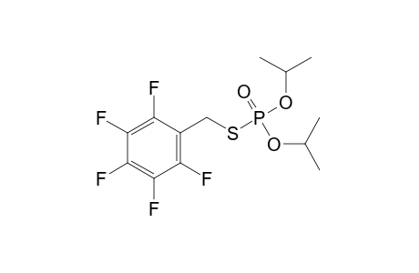 phosphorothioic acid, O,O-diisopropyl S-(2,3,4,5,6-pentafluorobenzyl)ester