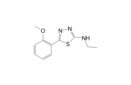 N-ethyl-5-(2-methoxyphenyl)-1,3,4-thiadiazol-2-amine