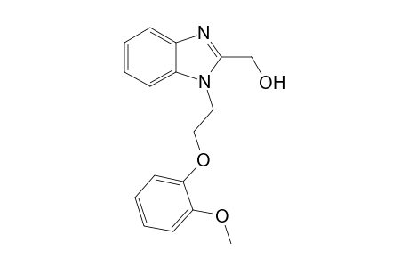 1H-1,3-Benzimidazole-2-methanol, 1-[2-(2-methoxyphenoxy)ethyl]-