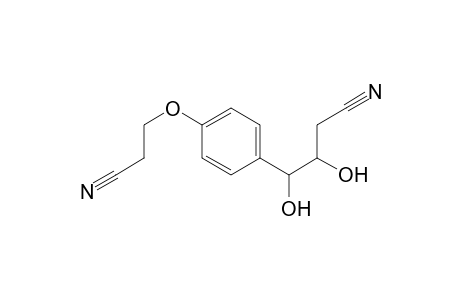 4-[4-(2-cyanoethoxy)phenyl]-3,4-bis(oxidanyl)butanenitrile