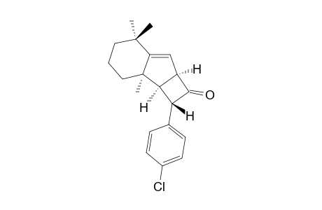 5-PARA-CHLOROPHENYL-7,11,11-TRIMETHYL-TRICYCLO-[5.4.0.0(3,6)]-UNDEC-1-EN-4-ONE