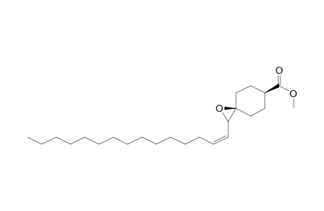 Methyl 2-(1-Pentadecenyl)-[3(R)-[3.beta.(Z),6.alpha.]]-1-oxaspiro[2.5]octane-6-carboxylate