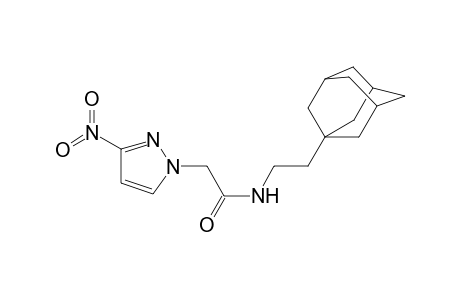 1H-Pyrazole-1-acetamide, 3-nitro-N-(2-tricyclo[3.3.1.1(3,7)]dec-1-ylethyl)-