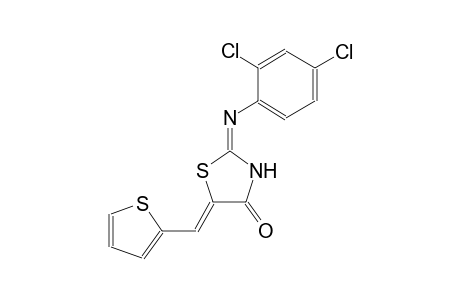 (5Z)-2-(2,4-dichloroanilino)-5-(2-thienylmethylene)-1,3-thiazol-4(5H)-one