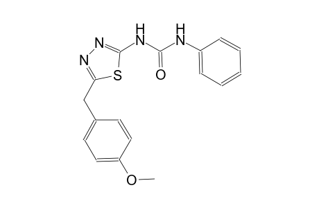N-[5-(4-methoxybenzyl)-1,3,4-thiadiazol-2-yl]-N'-phenylurea