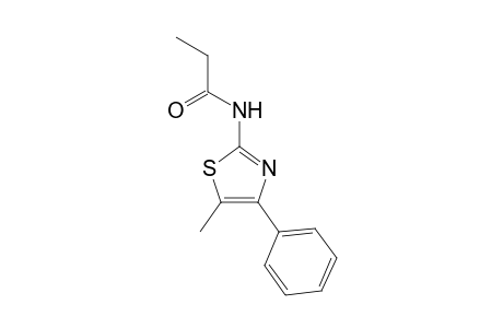 Propanamide, N-(5-methyl-4-phenyl-2-thiazolyl)-