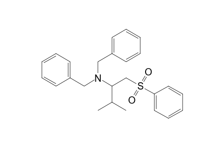 2-(Dibenzylamino)-3-methylbutyl phenyl sulfone
