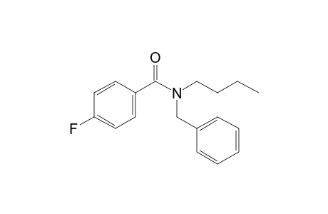 Benzamide, 4-fluoro-N-benzyl-N-butyl-