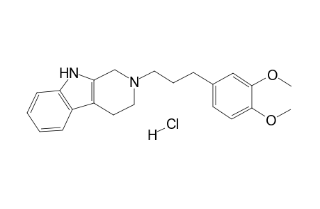 2-[3-(3,4-Dimethoxyphenyl)-propyl]-1,2,3,4-tetrahydro-beta-carbolinhydrochloride