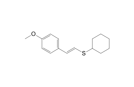 (4-Methoxystyryl)(cyclohexyl)sulfane