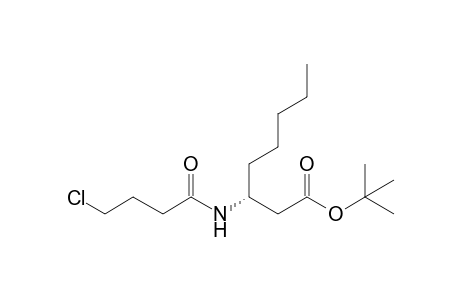 (3R)-3-(4-chlorobutanoylamino)caprylic acid tert-butyl ester