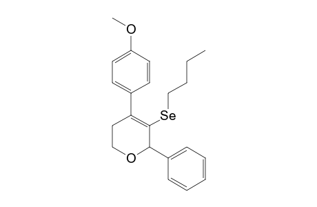 5-(butylselanyl)-4-(4-methoxyphenyl)-6-phenyl-3.6-dihydro-2H-pyran