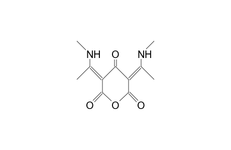 3,5-Bis(1-methylamino-ethylidene)-tetrahydro-pyran-2,4,6-trione