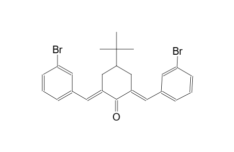 (2E,6E)-2,6-bis(3-bromobenzylidene)-4-tert-butylcyclohexanone
