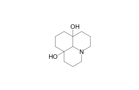 1H,5H-Benzo[ij]quinolizine-7a,10a(8H,10bH)-diol, hexahydro-, (7a.alpha.,10a.beta.,10b.alpha.)-