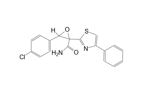 2-oxiranecarboxamide, 3-(4-chlorophenyl)-2-(4-phenyl-2-thiazolyl)-, (2S,3S)-