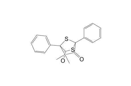 2,7-Dithiabicyclo[2.2.1]heptane-3,6-dione, 5,5-dimethyl-1,4-diphenyl-