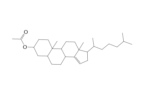 Cholest-14-en-3-ol, acetate, (3.beta.)-