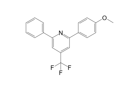 2-(4-Methoxyphenyl)-6-phenyl-4-trifluoromethylpyridine
