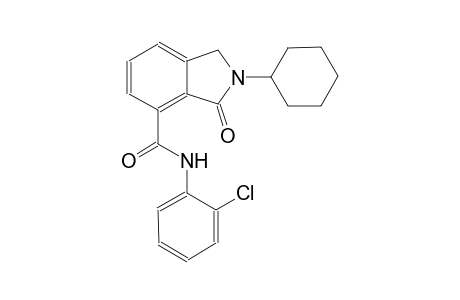 1H-isoindole-4-carboxamide, N-(2-chlorophenyl)-2-cyclohexyl-2,3-dihydro-3-oxo-