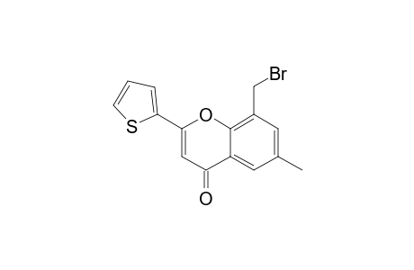 8-BROMOMETHYL-6-METHYL-2-(2-THIENYL)-4H-1-BENZOPYRAN-4-ONE
