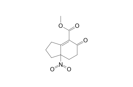 5-keto-7a-nitro-2,3,6,7-tetrahydro-1H-indene-4-carboxylic acid methyl ester