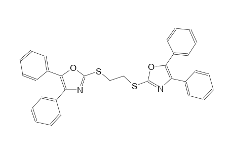 oxazole, 2-[[2-[(4,5-diphenyl-2-oxazolyl)thio]ethyl]thio]-4,5-diphenyl-