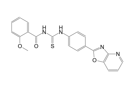 N-(2-methoxybenzoyl)-N'-(4-[1,3]oxazolo[4,5-b]pyridin-2-ylphenyl)thiourea