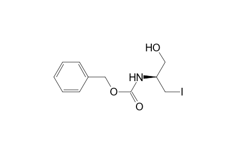 (+)-(S)-2-(Benzyloxycarbonyl)amino-3-iodopropan-1-ol