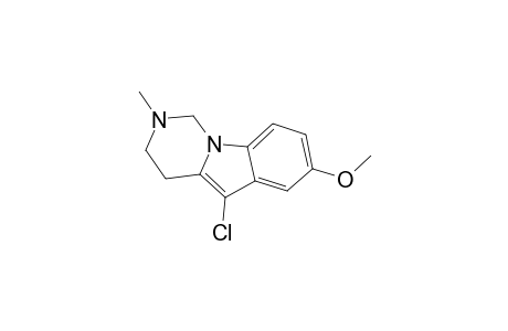 5-chloro-7-methoxy-2-methyl-3,4-dihydro-1H-pyrimido[3,4-a]indole