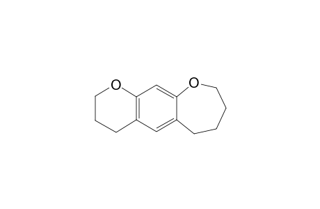 2H-Pyrano[3,2-h][1]benzoxepin, 3,4,6,7,8,9-hexahydro-