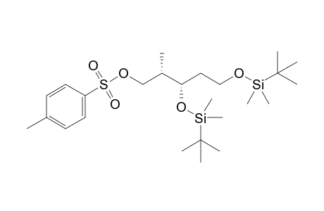 (2S,3S)-3,5-bis[(t-Butyldimethylsilyl)oxy]-2-methylpentyl (p-methylbenzene)sulfonate