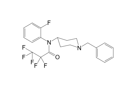 N-(1-Benzylpiperidin-4-yl)-2,2,3,3,3-pentafluoro-N-(2-fluorophenyl)propanamide