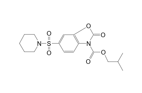 2-Oxo-6-(piperidine-1-sulfonyl)-benzooxazole-3-carboxylic acid isobutyl ester
