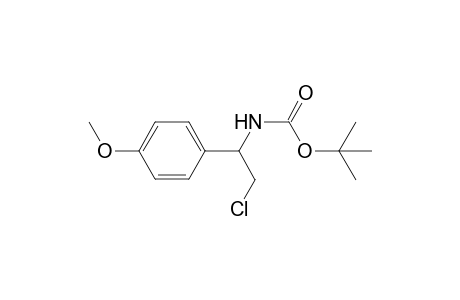 Tert-Butyl N-[2-Chloro-l-(p-metoxyphenyl)ethyl]carbamate