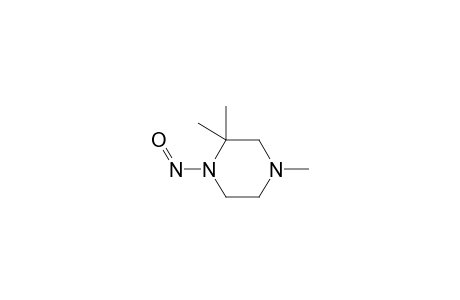 2,2,4-Trimethyl-1-nitroso-piperazine