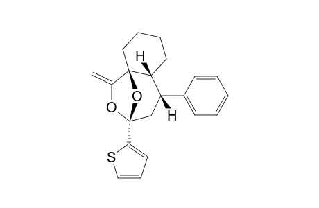 11-METHYLENE-7-PHENYL-9-(2-THIENYL)-10,12-DIOXATRICYCLO-[7.2.1.0(1,6)]-DODECANE