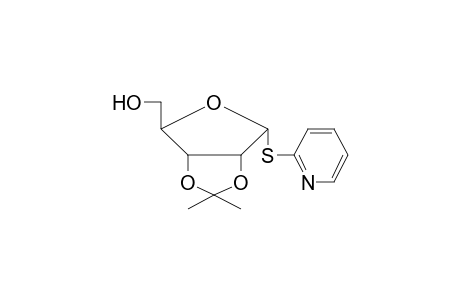 .alpha.-D-Ribofuranoside (2-pyridyl)-2,3-O-isopropylidene-1-thio-