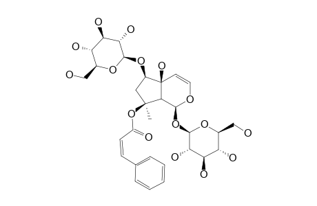 8-O-CIS-CINNAMOYL-6-O-BETA-D-GLUCOPYRANOSYL-HARPAGIDE