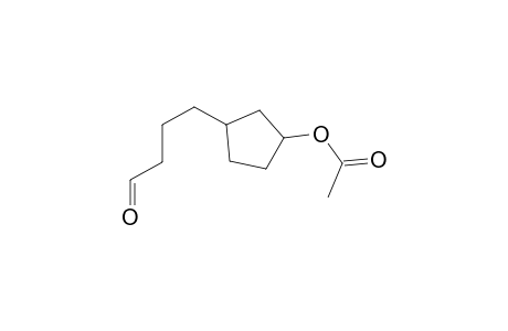 Cyclopentanebutanal, 3-(acetyloxy)-