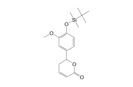 6-[4-(TERT.-BUTYLDIMETHYLSILANYLOXY)-3-METHOXYPHENYL]-5,6-DIHYDROPYRAN-2-ONE