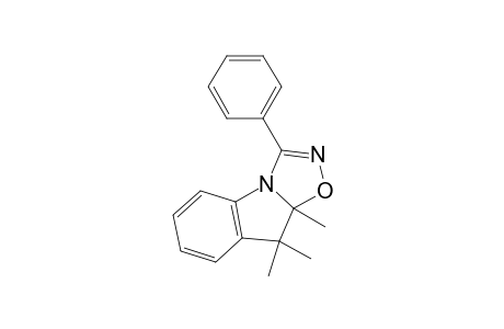 3a,4,4-trimethyl-1-phenyl-[1,2,4]oxadiazolo[4,5-a]indole