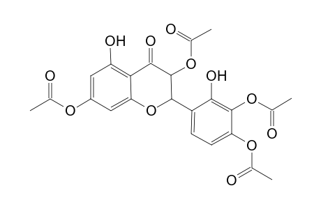 2-(2-hydroxy-3,4-diacetoxy-phenyl)-3,7-diacetoxy-5-hydroxy-1,4-benzopyrone