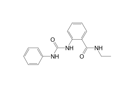 N-Ethyl-2-[(phenylcarbamoyl)amino]benzamide