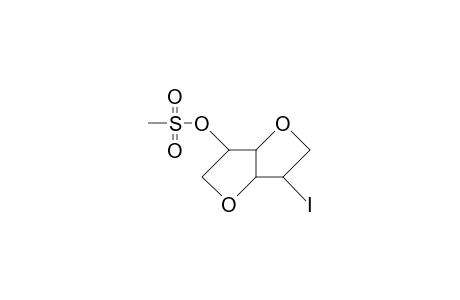 1,4:3,6-Dianhydro-2-deoxy-2-iodo-5-O-mesyl-D-glucitol